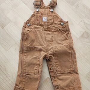 Carhartt Kids Tan Overalls
